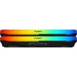 Оперативная память Kingston Fury Beast RGB Black KF436C18BB2AK2/64