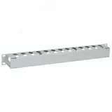 Органайзер кабельныйс крышкой 19дюйм 1U серый