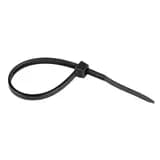 Хомут нейлоновый черный (2,5х100) (100шт.) EKF Basic