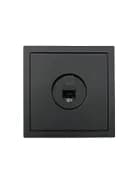 Розетка компьютерная 1-мест. СП ZIMA IP20 черн. бархат LEZARD 704-4288-140