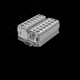 Клемма TC 1-1 пружинная, сечение 35 мм. кв., серая SUPU