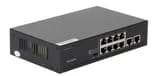 Коммутатор NIKOMAX, неуправляемый, 8 PoE (802.3af/at) портов 10/100Мбит/с до 250метров, 2*100Mбит/c RJ45, 120Вт GL-SW-F005-08P