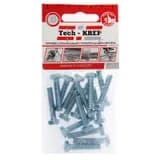 Болт с шестигранной головкой М6х30 DIN 933 класс прочн. 8.8 оцинк. (пакет) (уп.16шт) Tech-Krep/Zitar 102959