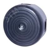 Коробка распределительная 110мм, пластик, Серебряный Век с кабельными вводами Бирони