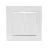 Выключатель 2-кл. СП Валенсия 10А IP20 бел. PROxima EKF EWV10-023-10