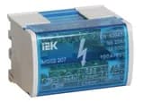 Шина на DIN-рейку в корпусе (кросс-модуль) ШНК 2х7 L+PEN IEK YND10-2-07-100