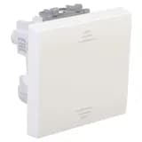 Выключатель модульный 1-кл. 2мод. Avanti «Белое облако» 16А IP20 бел. DKC 4400102