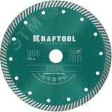 Диск алмазный отрезной сегментированный по армированному бетону, кирпичу, 180 мм, TURBO