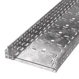 Лоток перфорированный Стандарт 400х80х3000 (1,0 мм) (6 м/уп) Промрукав