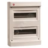 Щит настенный без двери 24(2х12) модулей IP40 серый