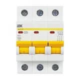 Выключатель автоматический трехполюсный 25А C ВА47-29 4.5кА IEK