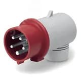 Вилка кабельная угловая IP44 16A 3P+E+N 400В
