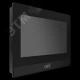 Панель оператора базовая 10,1" резистивный экран, черная. Корпус: пластик, 1хEthernet, 1хRS485/232/422, 1хRS232, 2хUSB, 24В DC