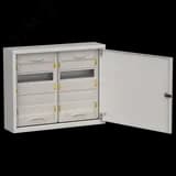 TITAN 5 Корпус металлический ЩРн-48 (2х24) 460х570х140мм IP31 серый (одна дверь) IEK