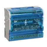 Шина на DIN-рейку в корпусе (кросс-модуль) 3L+PEN 4х11 YND10-4-11-125 IEK