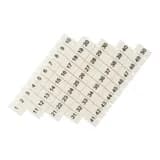 Маркеры для UT/ST/Push-in 6 с нумерацией 1-50 (100 шт.) EKF