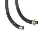 Металлорукав DN 12мм в ПВХ изоляции, Dвн 12,0 мм, Dнар 16,0, 50 м, цветчёрный DKC 6071R-012N