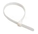 Хомут 200х4.8мм нейлон белый (100шт). IEK