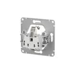 Розетка Glossa 16А с заземл. быстрозажим. клем. механизм бел. SE GSL000143S