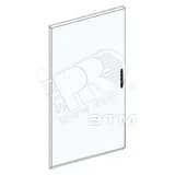 Дверь комплектного шкафа непрозрачная 550мм 6ряда