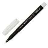 Маркер перманентный пулевидный 1.0мм бел. MunHwa Б0048238