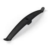 Держатель круглого кабеля двусторонний для прямого монтажа на 16 мест черный (20шт/120шт уп/кор) Промрукав