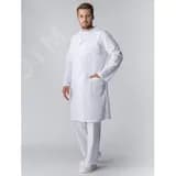 Халат мужской Классика (тк.ТиСи), белый,68-70,182-188