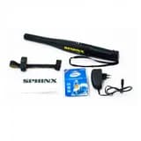 Сфинкс ВМ-612 ПРО металлодетектор ручной досмотровый, звуковая и вибросигнализация, в комплекте АКБ, зарядное устройство и крепление на ремень