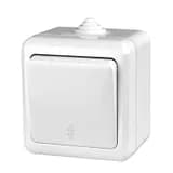 Переключатель 1-кл. ОП Dita IP54 10А 250В бел. TOKOV ELECTRIC TKL-DT-P1-C01-IP54