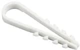 Дюбель-хомут 5-10мм для круглого кабеля нейлон бел. (уп.100шт) IEK UHH35-5-10-100