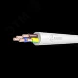 Провод ПВС 4х2,5+1х2,5 белый