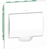 Бокс встраиваемый СП City9 Box 1 ряд 8мод IP40 IK07 63А 2 клеммы с бел. дверцей SE EZ9E108P2FRU