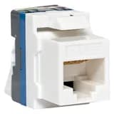 Модуль Keystone TERACOM CS Cat.5E неэкранированный 110 IDC 180 градусов самозажимной (Toolless) серый EKF