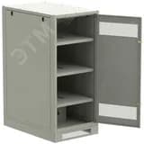 Шкаф LINEA B (пустой) 1350х600х950мм металлическая дверь серый ITK