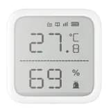 Датчик температуры и влажности беспроводной DS-PDTPH-E-WE Hikvision 868МГц