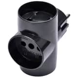 ADP101520 Сетевой разветвитель 250В 10A IP20 черный 39001