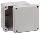 Коробка распределительная ОП 100х100х50мм двухкомпонентн. 7 вводов IP66 сер. Ruvinil 67250