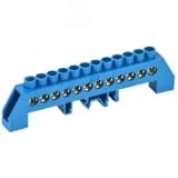 Шина N ноль комбинированный DIN-изолятор типа Стойка ШНИ-8х12-12-КС-С YNN10-812-12DP-K07 IEK