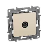 Розетка телевизионная TV СП Etika 2дБ 0-2400МГц с топологией «звезда» механизм сл. кость Leg 672351