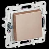 SKANDY Выключатель 1-клавишный 10А SK-V01Sa песочный IEK