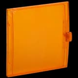 Дверца для корпуса пластикового КМПн-24 IP65 оранжевая прозрачная TEKFOR