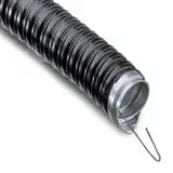 Металлорукав в ПВХ изоляции МРПИнг-20 (РЗ-Ц-ПВХнг), (бухта 50 м/уп) с зондом, черный