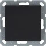 Кнопка звонка 1-кл. 10А IP20 механизм черн. матов. soft touch Jasmart G3010PB