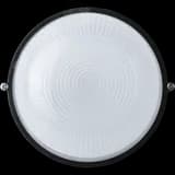 Светильник НПП-60w термостойкий круглый без решетки IP54 черный