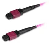 Патч-корд волоконно-оптический МРО (мама)-МРО (мама) Hyperline FHD-MC3-504-MPOF12/PS-MPOF12/PS-B-10M-LSZH-MG