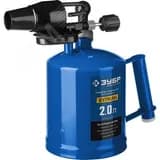 Лампа паяльная ВУЛКАН, со стальным эжектором, 2,0 л "Профессионал".