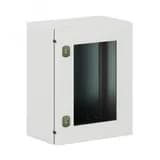 Корпус навесной уличный ST Outdoor с М/П с прозрачной дверью ВxШxГ 500x400x250 мм, IP66