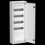 TITAN 5 Корпус металлический ЩРн-60 (1х60) 835х310х140мм IP31 белый (одна дверь) IEK