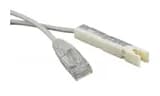 Патч-корд 110го типа RJ45, на 2 пары, 2 м Hyperline PC-110-RJ45-2P-CX-2M-LSZH-GY