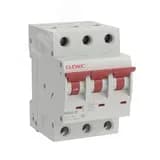 Выключатель автоматический трехполюсный 6А D MD63S-3PD6 4,5кА